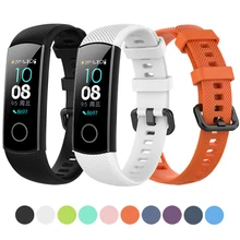Laforuta Honor Band 5 ремешок силиконовый ремешок для huawei Honor Band 4 Женский Мужской Браслет фитнес-петля умные наручные часы ремешок