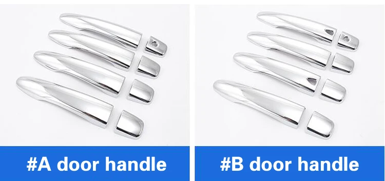 Автомобильный детектор стайлинга ABS хром внешняя дверная чаша + ручка Карандаш