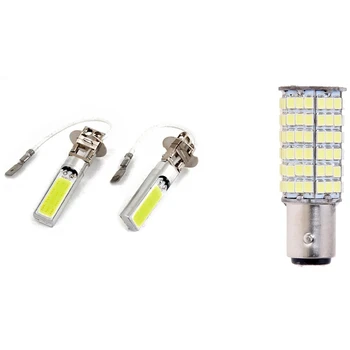 

Your car 1157 p21 / 5W 1016 white 3528 SMD 120 light LED rotary signal lamps and 2 your H3 15W led cob DRL lamps