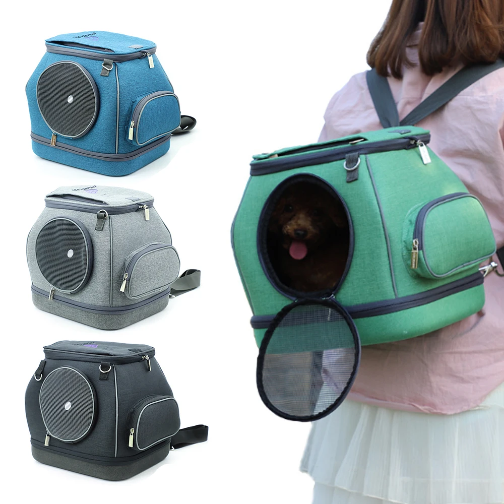 

Breathable Pet Dog Cat Travel Bag Backpack Pet Cat Outdoor Carrier Bags Portable Foldable Small Pet Cat Dog Carrier Bag