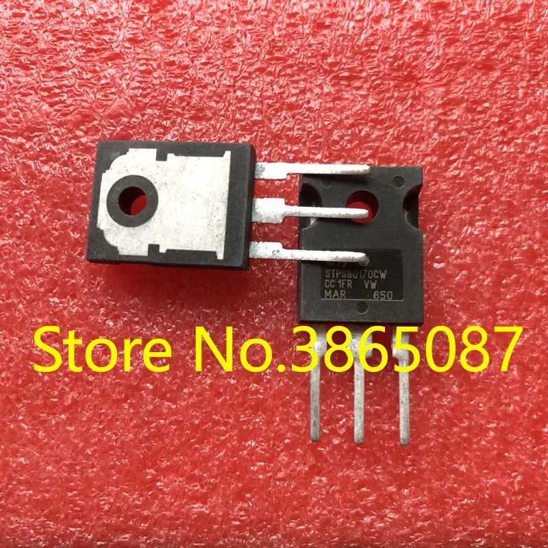 STPS80170CW STPS80170 80170CW TO 247 247AC выпрямительный диод Шоттки 10 шт./лот оригинальный