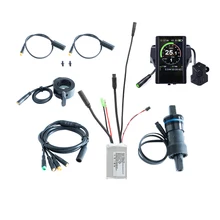 Free shipping 36V 350W electric bike controller kit  e bicycle spare parts ebike conversion with torque sensor 850C LCD display
