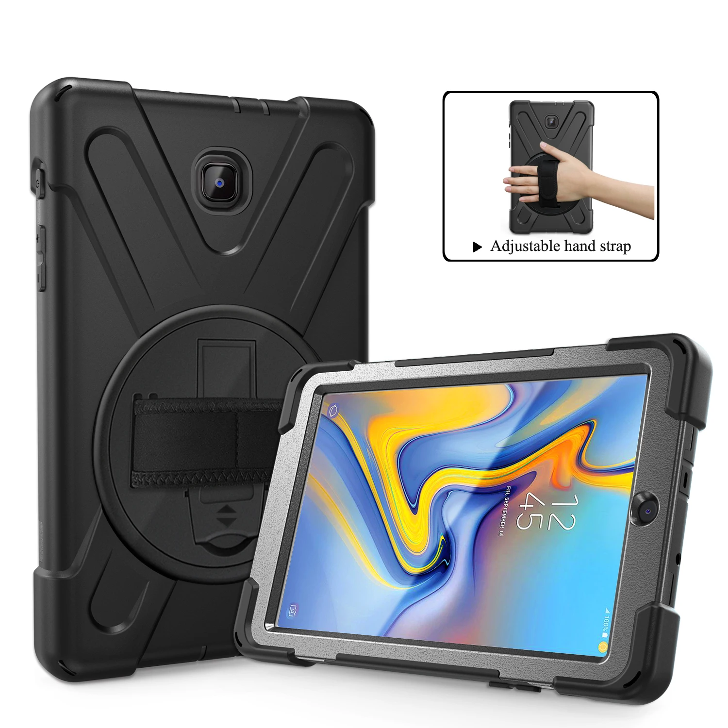 

For Samsung Case Tab S7 11 inch 870 Shockproof tablet Stand Cover for Samsung Galaxy Tab S7 Plus 12.4" 970