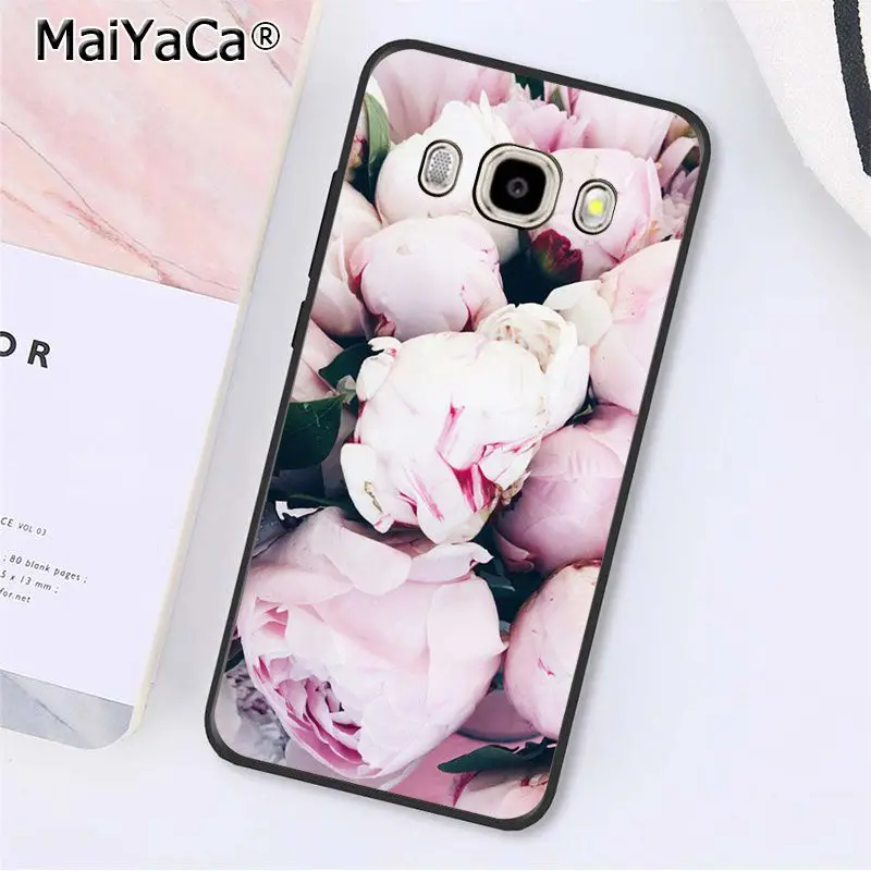 MaiYaCa Цветок Пион Розовый красота свежие пионы чехол для телефона samsung Galaxy J7 J6 J8 J4 J4Plus J7 DUO J7NEO J2 J7 Prime - Цвет: A13