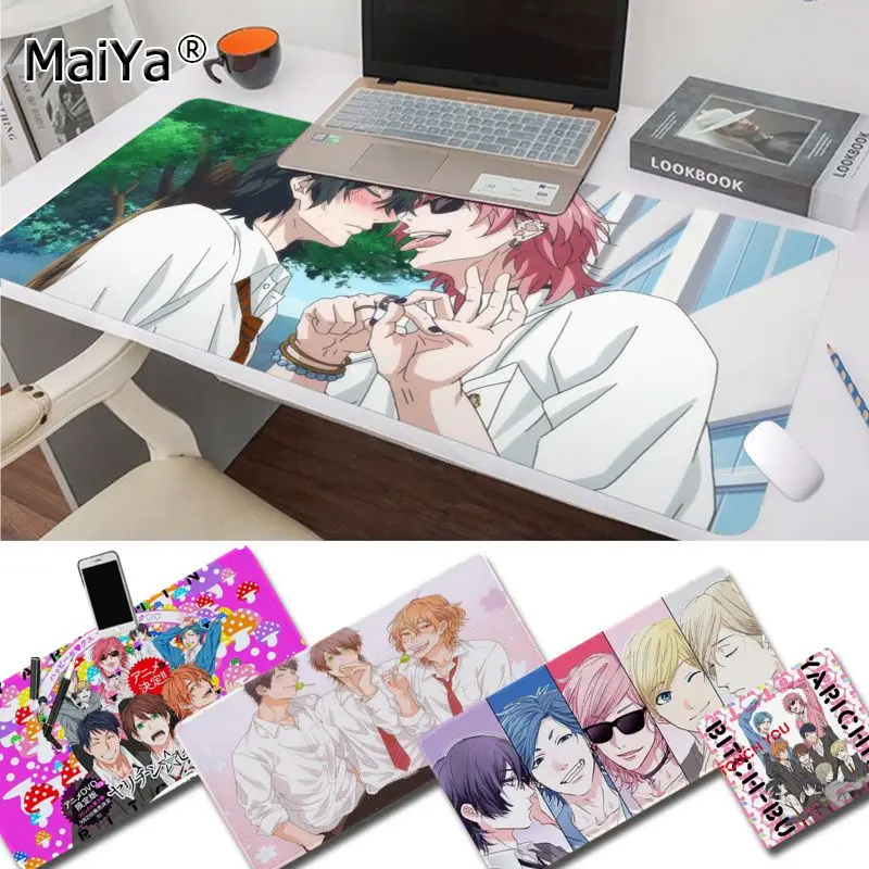 

Maiya New Printed Yarichin Bitch-bu Club Gamer Speed Mice Retail Small Rubber Mousepad Rubber PC Computer Gaming mousepad
