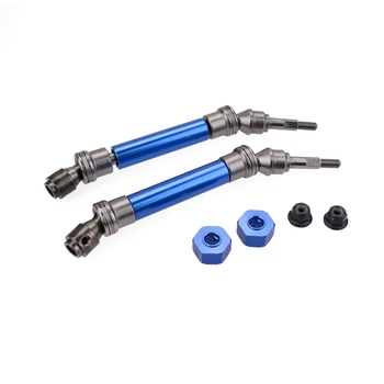 

2Pcs CVD Steel Front Drive Shaft Assembly Heavy Duty for 1/10 Traxxas Slash 4X4 Stampede VXL 2WD 6851R 6851X 6852R 6852X
