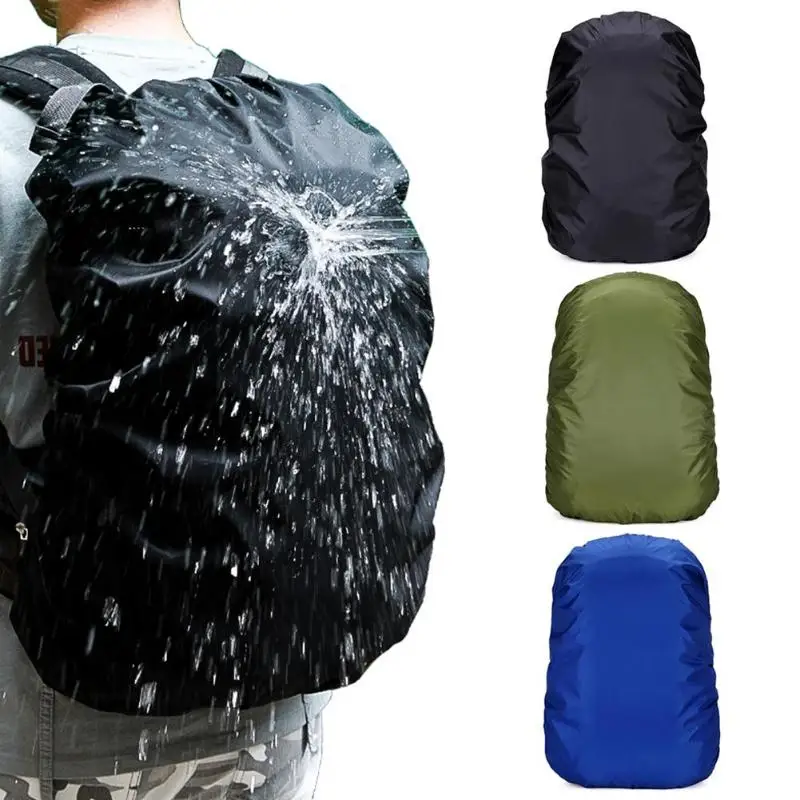 35L-70L водонепроницаемый рюкзак с защитой от пыли дождевик Портативный Сверхлегкий плечо Защита Регулируемый Открытый Туризм Спортивная сумка Чехлы