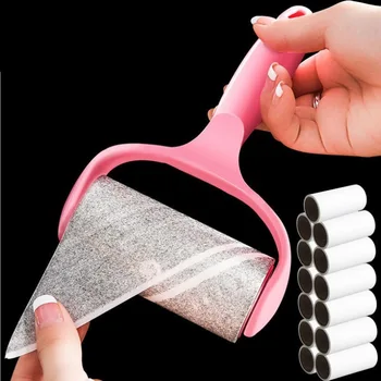 

Disposable Sticky Paper Rolling Brush Suction Hair