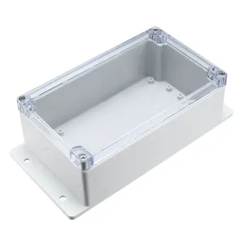 

uxcell 7.87"x4.72"x2.95" (200mmx120mmx75mm) Junction Box IP65 Universal Project Enclosure