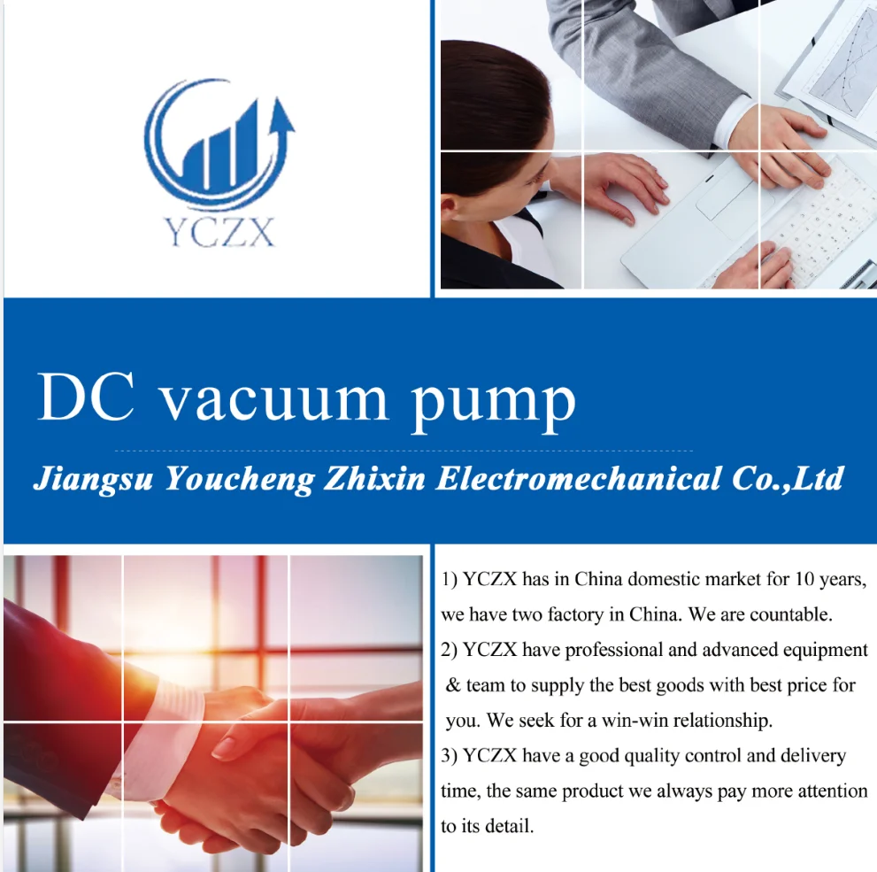 bomba de ar negativa pequena do diafragma da com motor da escova