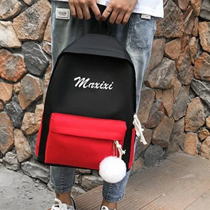 4 шт./компл. школьные рюкзаки для девочек-подростков, детский школьный рюкзак большой емкости школьный рюкзак для детей школьная сумка сумки-портфели для путешествий mochila