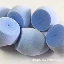 Флокированный слоеный макияж яйцо косметическое яйцо Митра слойка макияж яйцо влажное и сухое двойного назначения слойка