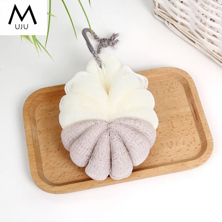 Manufacturers Direct Selling Mixed Colors Turtle Ball Mesh Sponge Simple Durable Wholesale New Style Conveniently Placed Loofah