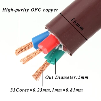 

Yter Golden reference Power cable ,hifi audio video supply power cord