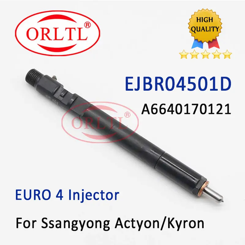 EJBR04501D Common Rail Инжектор A6640170121 для SSANGYONG Kyron 2.0L Xdi SUV -100bhp Actyon 200 Euro | Топливный инжектор -4001192733185