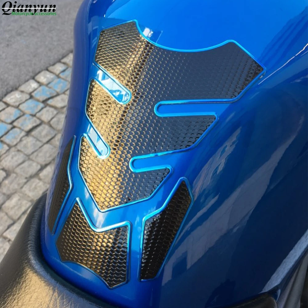 Мотоцикл защитная накладка на Топливный бак газа Кепки Pad наклейки для Honda CB CBR 400 600 919 929 954 1000 1300 RR RC51 SP1 SP2