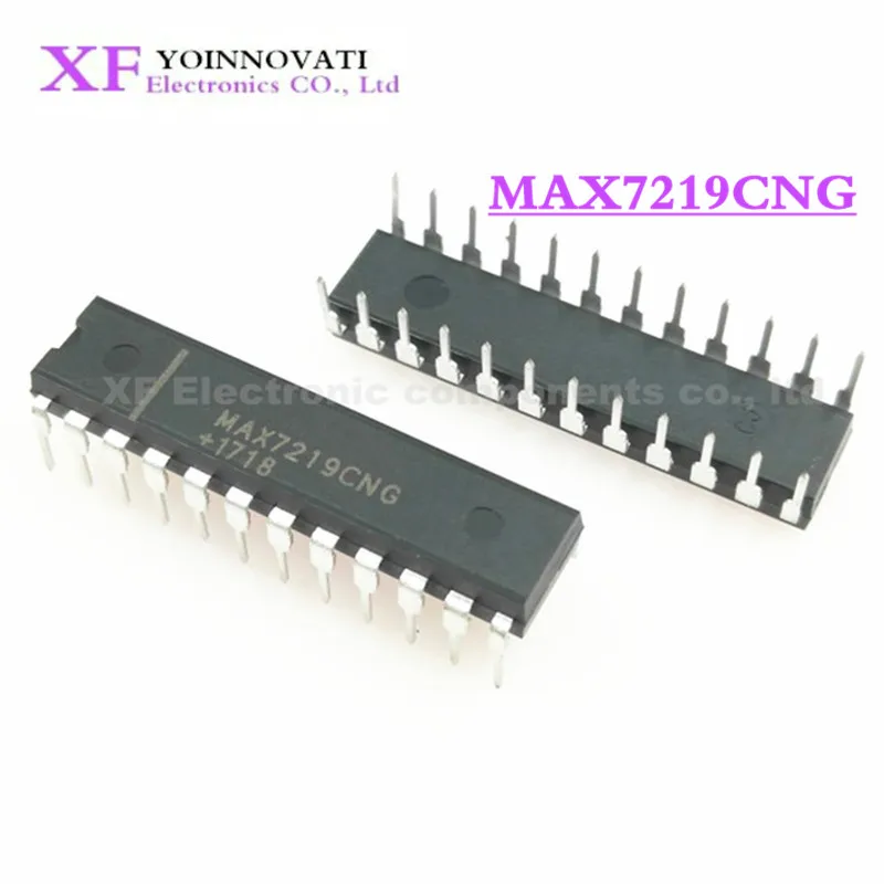 100 шт./лот MAX7219CNG MAX7219 24DIP DIP 24 IC новый оригинальный|lot lot|lot 100pcslot 10 |