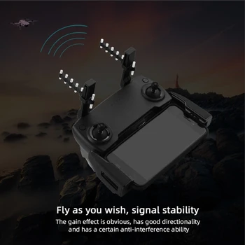 

2pcs Controller Signal Booster Yagi Antenna Range Extender for dji- Mavic Mini L4MD