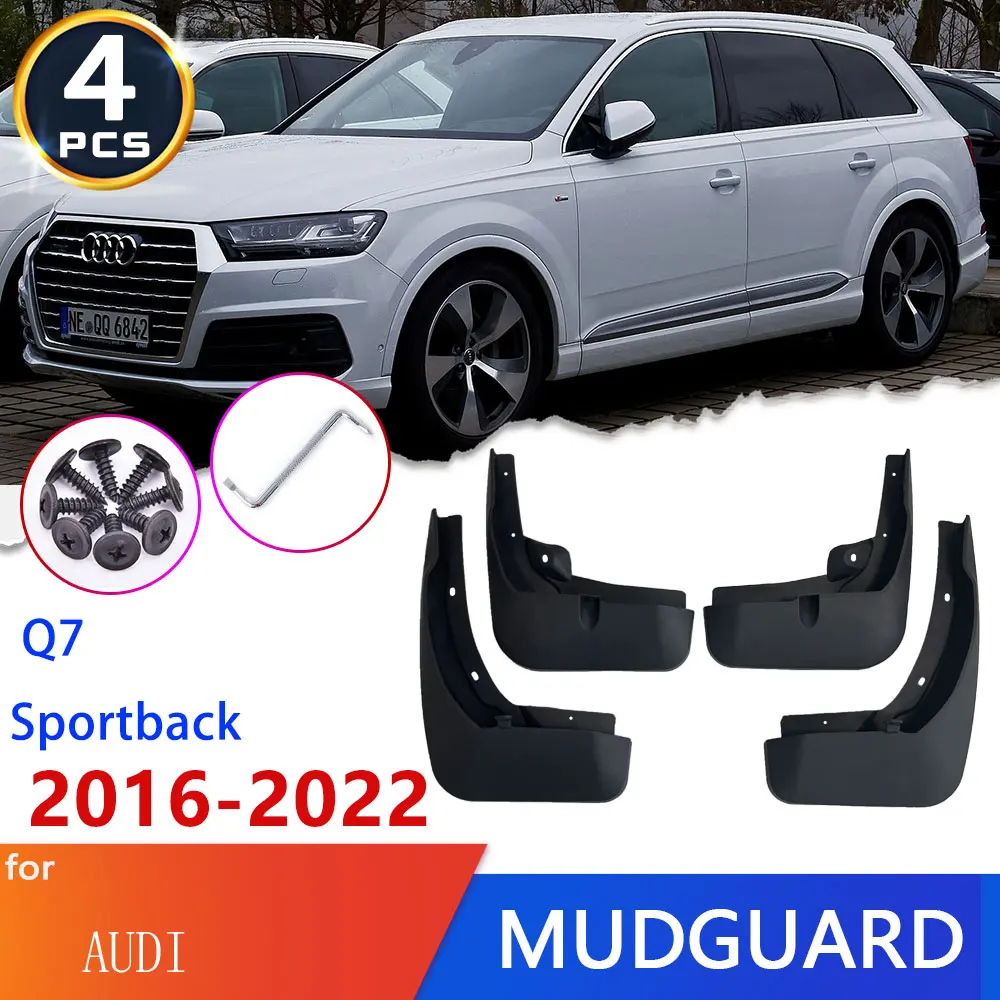 

Car Tire Fender Mud Flaps For Audi Q7 Sportback 2016~2022 Perodua Road Guards Mudflap Mudguards Splash Goods Accessories 2017