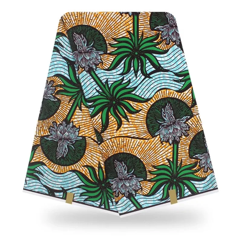 Miss. L Новое поступление африканская восковая хлопковая ткань с принтом высокое качество Анкара восковая Ткань 6 ярдов/шт для украшения SP19S12103