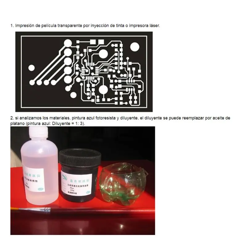 

Photoresist Anti-etching Blue Ink Paint For DIY PCB Dry Film Replacement 100g