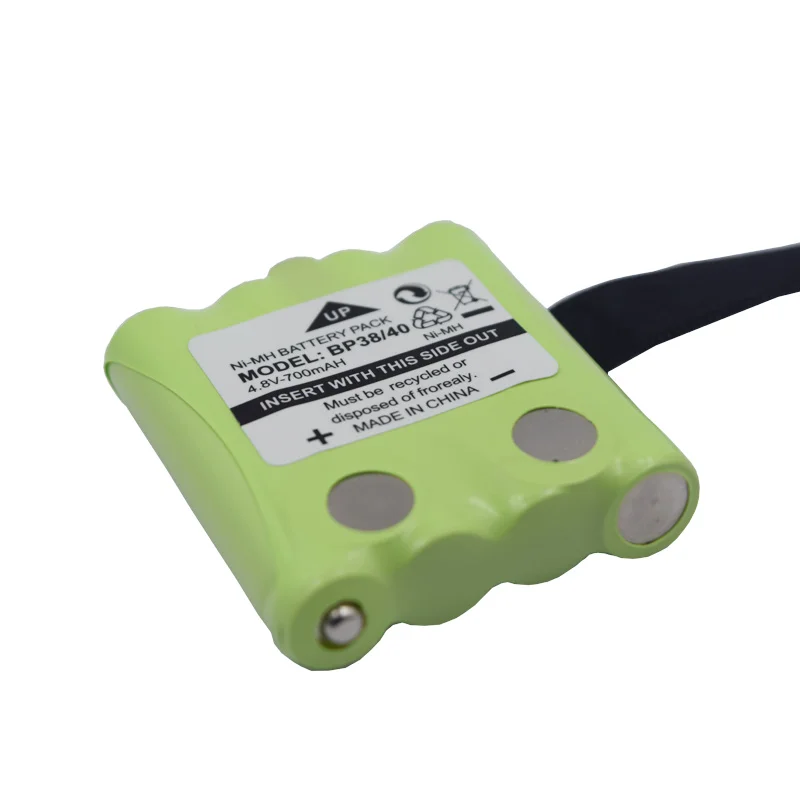 1 pcs Palo 4,8 V 700 мА/ч, металл-гидридных или никель Батарея для Uniden BP-38 BP-40 BT-1013 BT-537 для MOTOROLA TLKR T4 T5 T6 T7 T8 серии модели - Цвет: 1 pcs