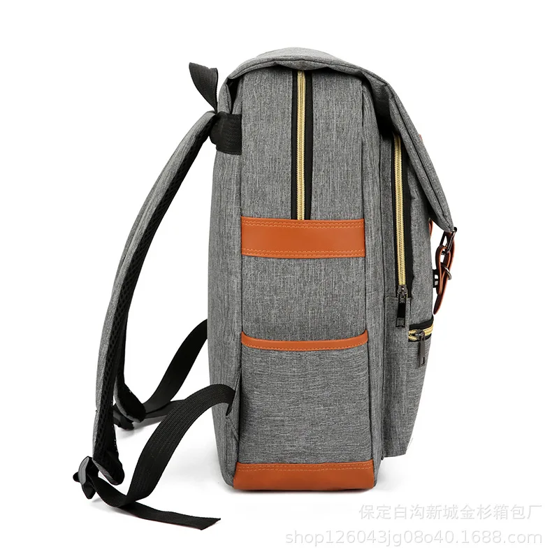 

2019 New Style Four-piece Set Laptop Computer Backpack Men And Women Students Computer Backpack School Bag
