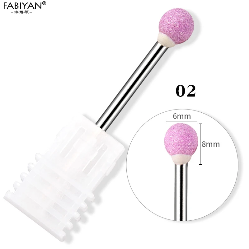 Сверла керамические для маникюра и педикюра 3/32 дюйма|Принадлежности дизайна