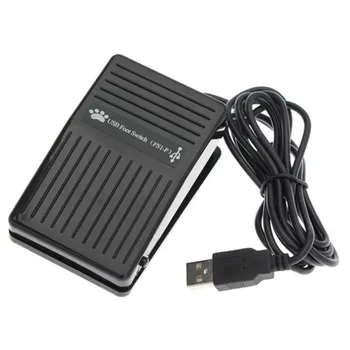 

Hid USB Foot Switch Plastic FS1-P Game Test Medical Foot Switch Usb Foot Switch New Arrival