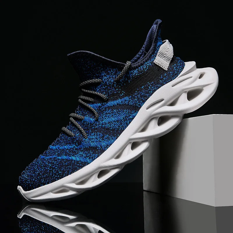 

Couple Shoes Summer Hollow Mesh Flying Woven Breathable Sneaker Tide Wild Casual Unisex Running Shoes