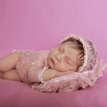 Ylsteed 3 шт./компл. для новорожденных; реквизит для фотосессии для маленьких мальчиков и девочек кружевная одежда; шапка для малышей съемки позирующая Подушка аксессуары для фотографирования новорожденных