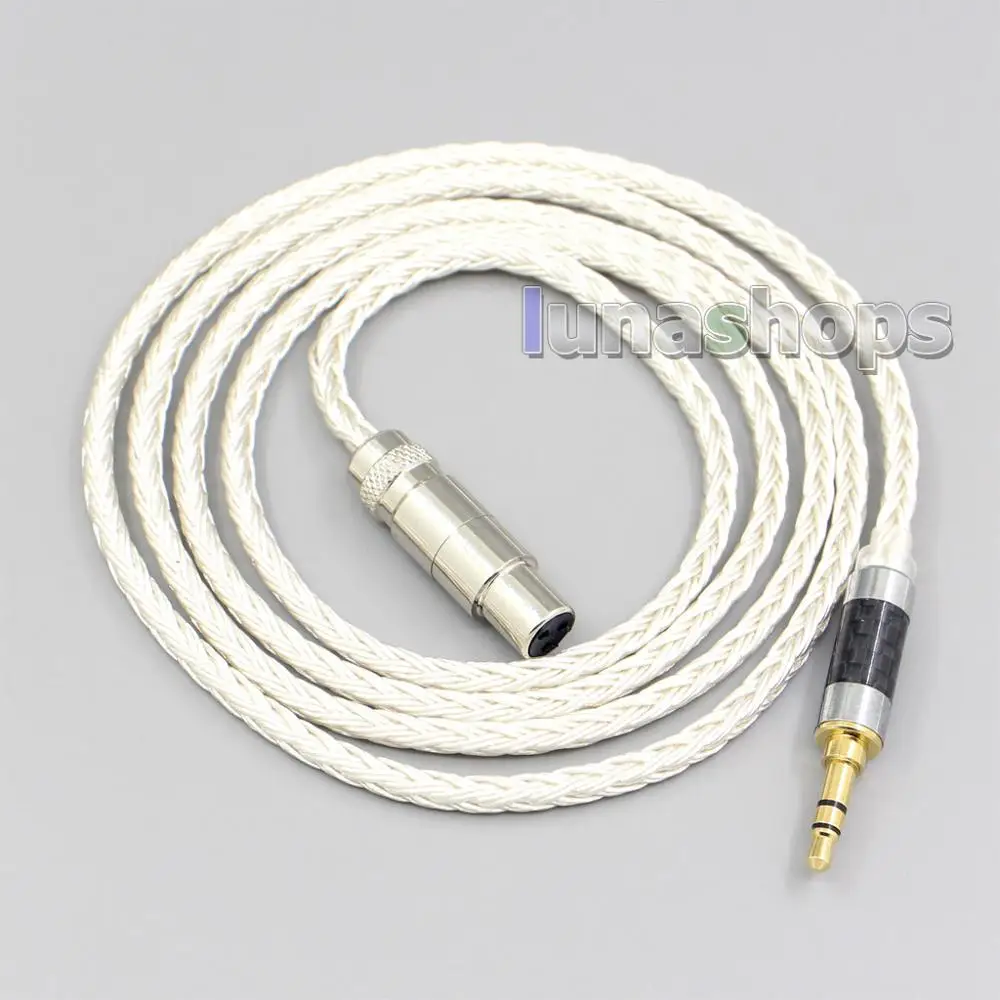 LN007207 16 Core OCC Silver Plated Headphone Earphone Cable For AKG Q701 K702 K271 K272 K240 K181 K267 K712