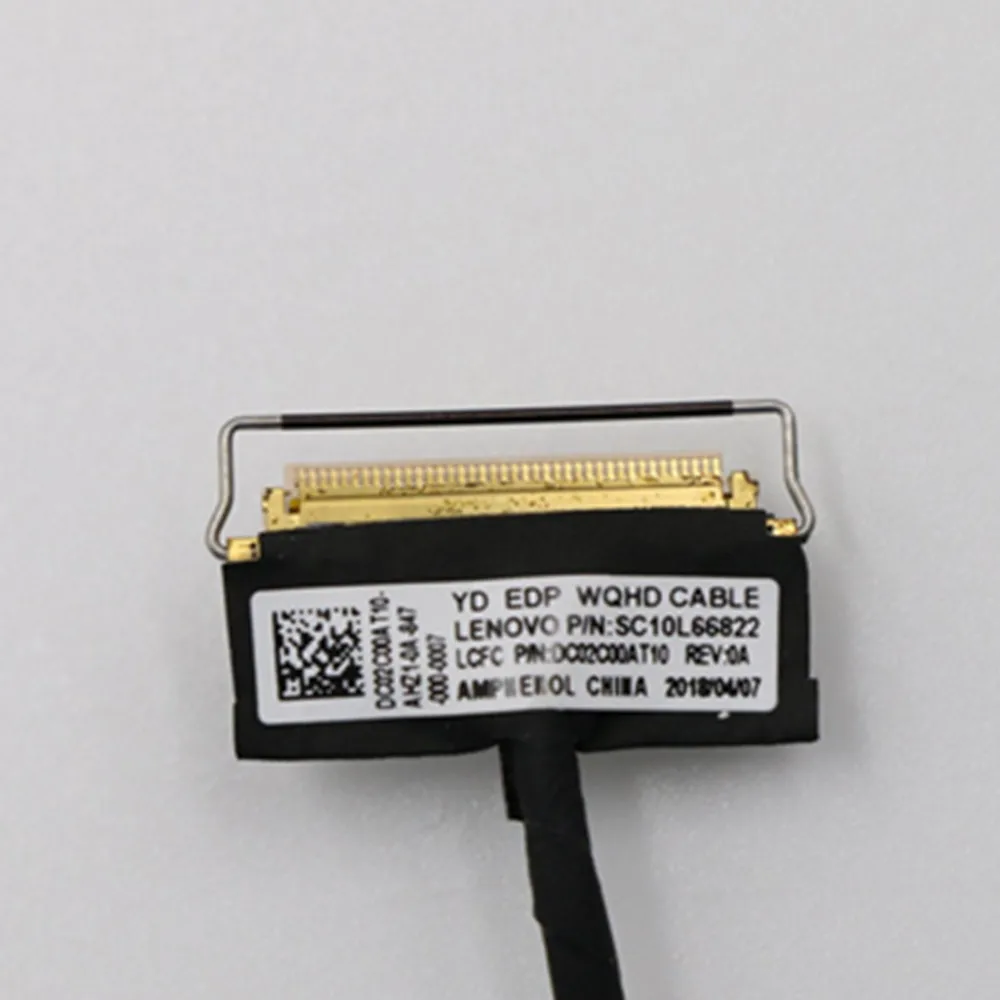 Cabo de Vídeo Lcd Wqhd 40pin para Lenovo Thinkpad x1 Carbono 5th Lvds Led Linha de Cabo de Vídeo 01lv499 Lv500 Cabos de computador e conectores - Imagem 3