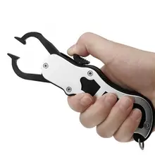 60%HOT Portable Aluminum Fishing Clamp Strong Control Device Clip Lure Pliers Tool
