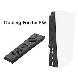 Image 4 - PS5ためのusbクーラーと3冷却ファンプレイステーション5/5デジタル版ゲームコンソールクーラーゲームコンソールアクセサリー