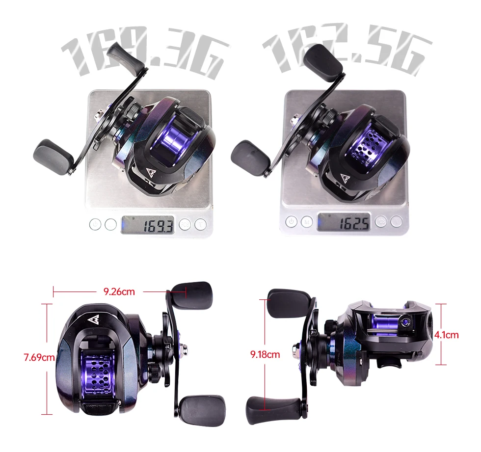 Mavllos ATHLON BFS Bait Casting Reel with 7kg Force Ratio 7.2:1