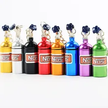 Турбо NOS Закись азота Бутылка брелок для ключей тайник коробка для таблеток для хранения Прямая