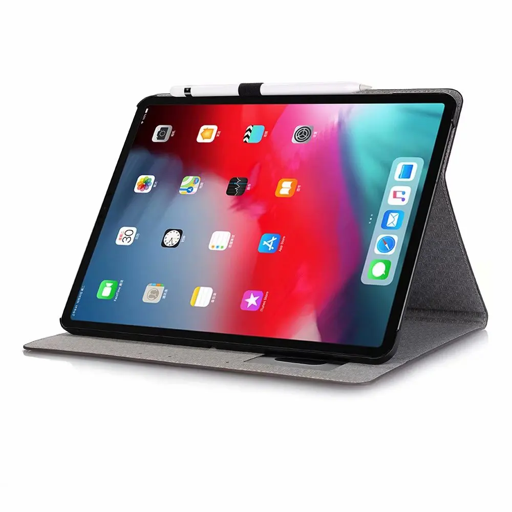 A1876 A2014 Coque для iPad Pro 12,9 Чехол класса люкс «крокодиловая кожа Чехол-книжка из искусственной кожи Funda для iPad Pro 12,9 Роскошный чехол