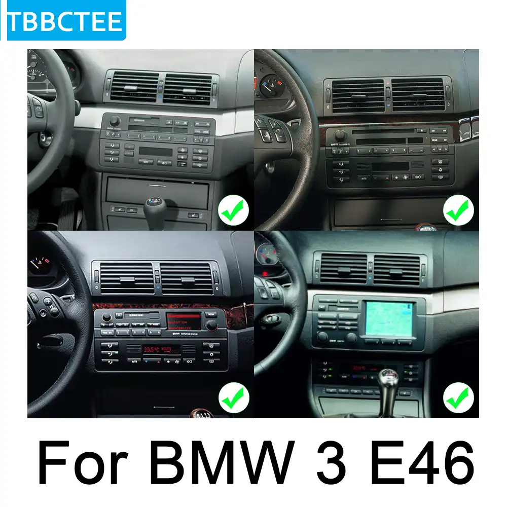 For Bmw 3 Series E46 1998 2006 Android Car Dvd Gps Navi Player Navigation Wifi Bluetooth Mulitmedia System Audio Stereo Map Hd Car Multimedia Player Aliexpress