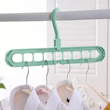 

Clothing Wardrobe Hanger Multifunctional Non-Slip Home Magic Storage Rack Hanging Shirt Holder for Children Adults Clothes