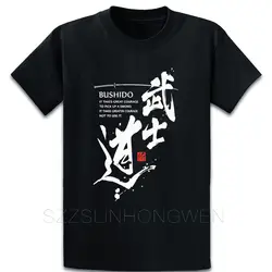 Япония Бусидо катана, японский Kanji самурайская футболка Летняя уникальная плюс размер 5xl тренд Фитнес хлопок комический Дизайнер рубашка