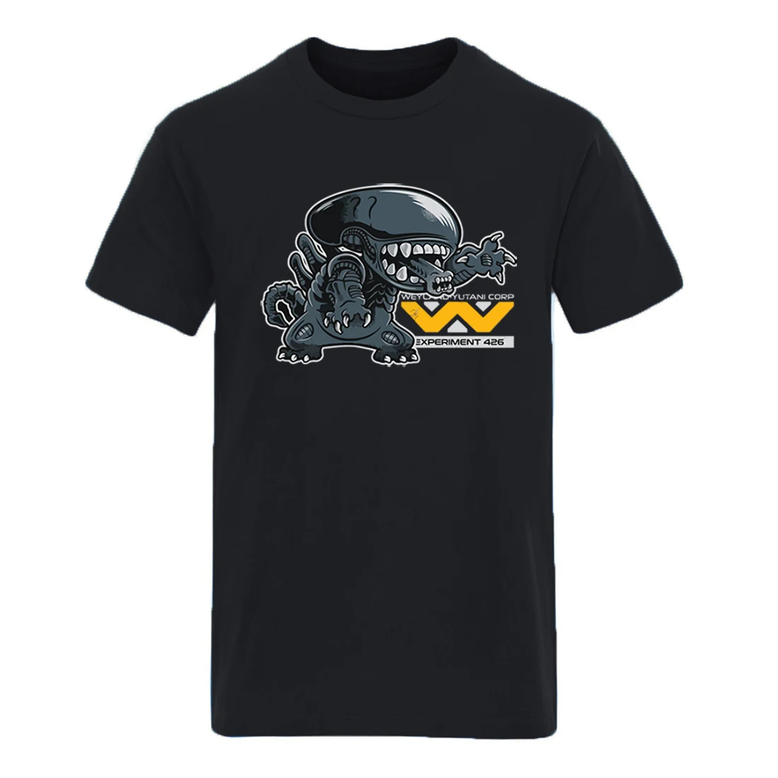 

Alien Cartoon Oversize Cotton T shirt Mans Harajuku Streetwear Brand Clothing Tops S-3XL Casual New Arrival Graphic Camisetas