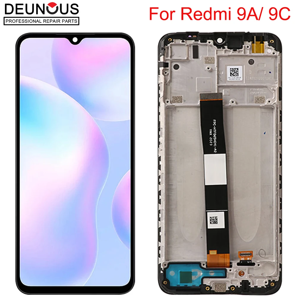 Оригинальный ЖК-экран для Xiaomi Redmi 9A/ 9C 10-точечный ЖК-дисплей с сенсорным