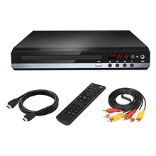 

DVD Player Region Free UHD 1080P Compact CD Player for Home DVD CD VCD Discs Player EU