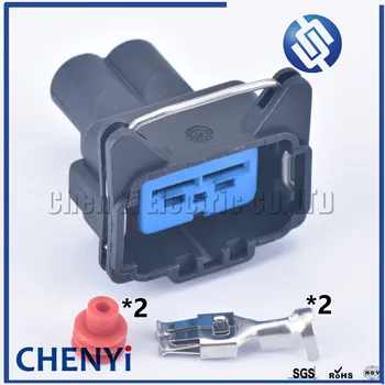 

2 pin water tank electronic cooling fan plug, electronic fan plug 93BG-14489-KBA Automotive waterproof connector for Ford Mondeo