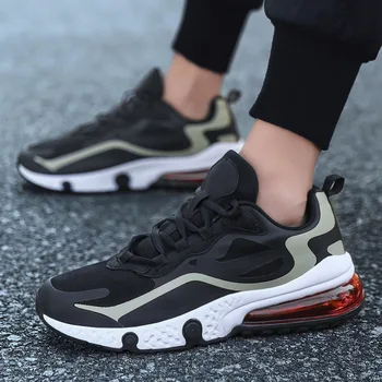 

Sneakers Men Shoes Fashion Men's Flying Woven Breathable Non-Slip Wear-Resistant Cushion Sneakers Running I2-25