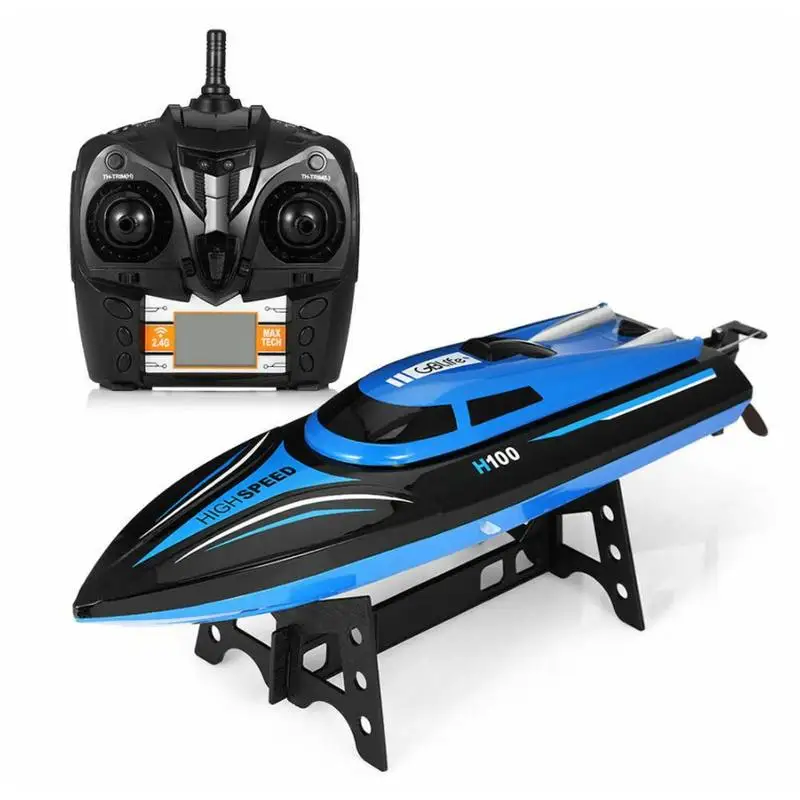 

Remote Control High Speed Boat 2.4GHZ RC Boat Racing Low Pressure Alarm Remote Control Boat Toys For Children Birthday Gifts