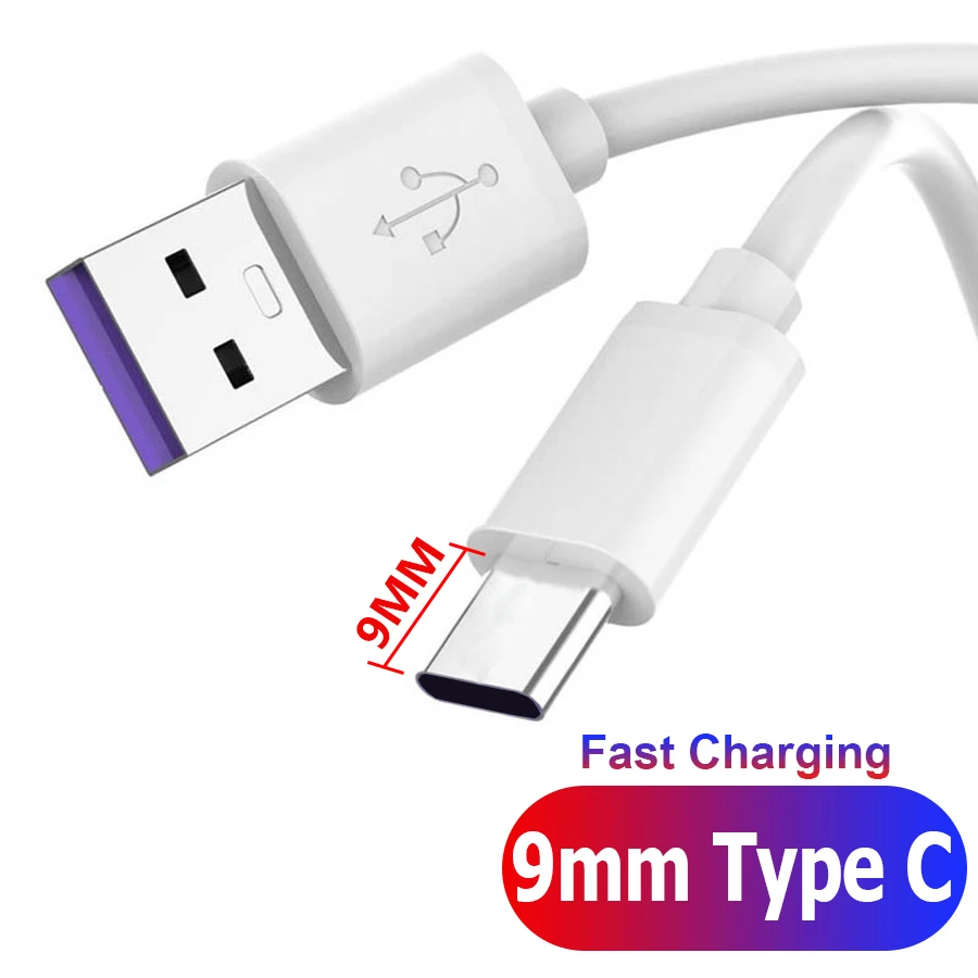 9 мм Длинный usb разъем типа C кабель для быстрой зарядки Blackview BV9900 BV9800 BV9700 BV9600 BV9000