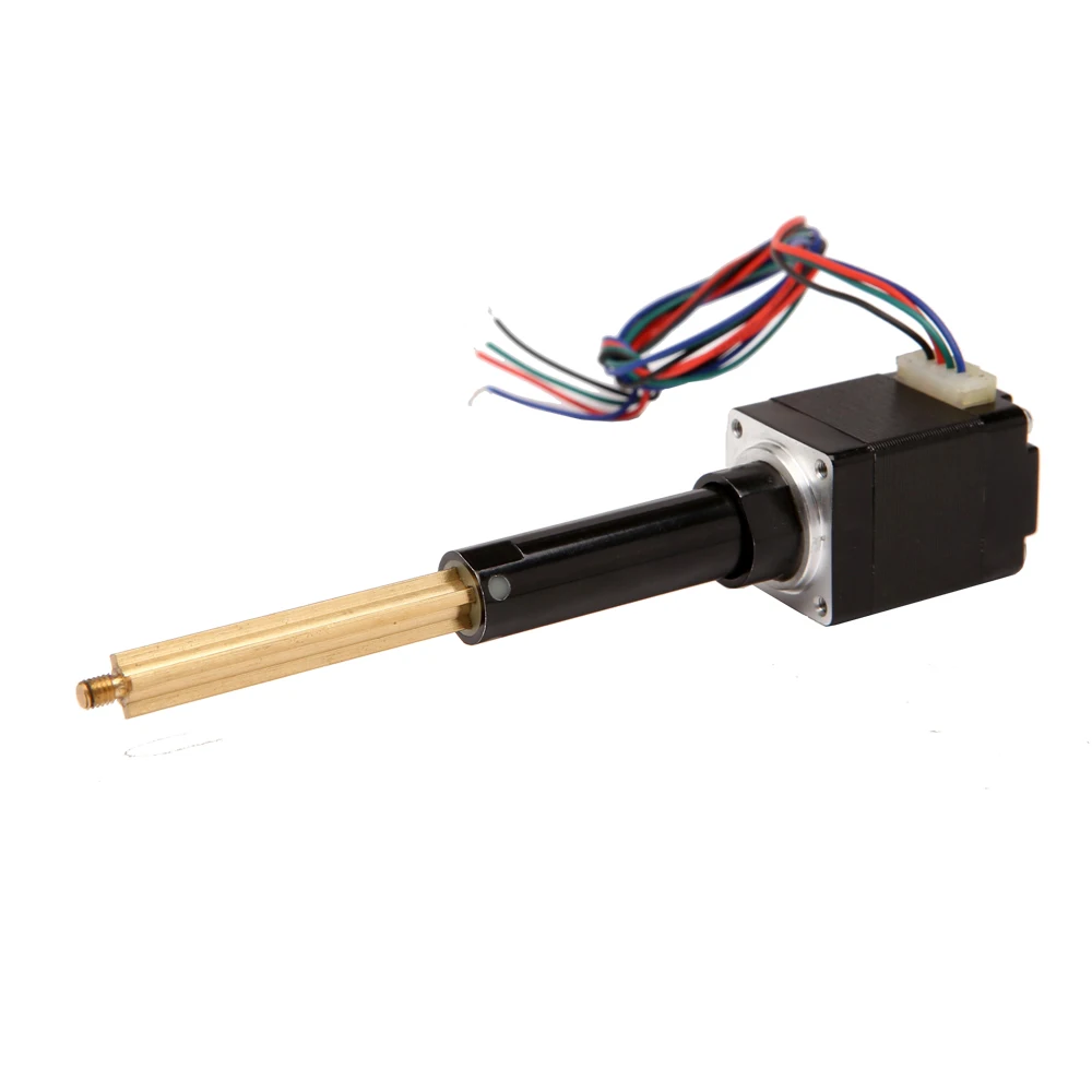 

Casun Nema 8 Liner Actuator Motor Small DC Liner Motor 20mm Size Hybrid Nema 8 Micro Captive Stepper Motor hot sale