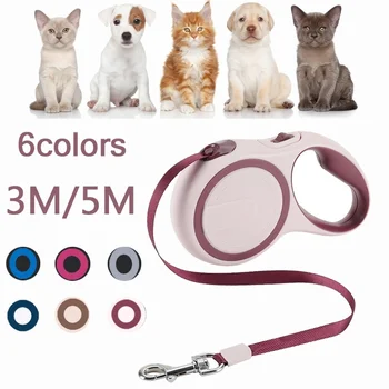 

Pet Leash Flexible Automatic Retractable 3M / 5M Puppy Cat Traction Rope Belt Dog Leash for Small Medium Dogs Pet Products